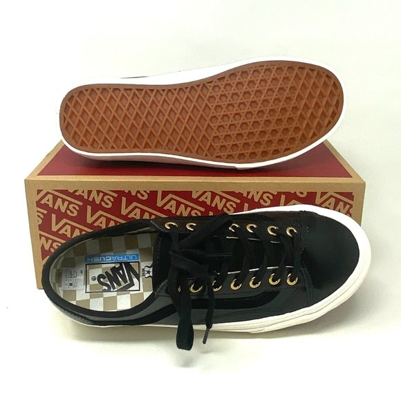 VANS Style 36 Decon SF Black Sneakers Patent Leather Women's Size 8 VN0A5HYRA1G - Picture 2 of 11